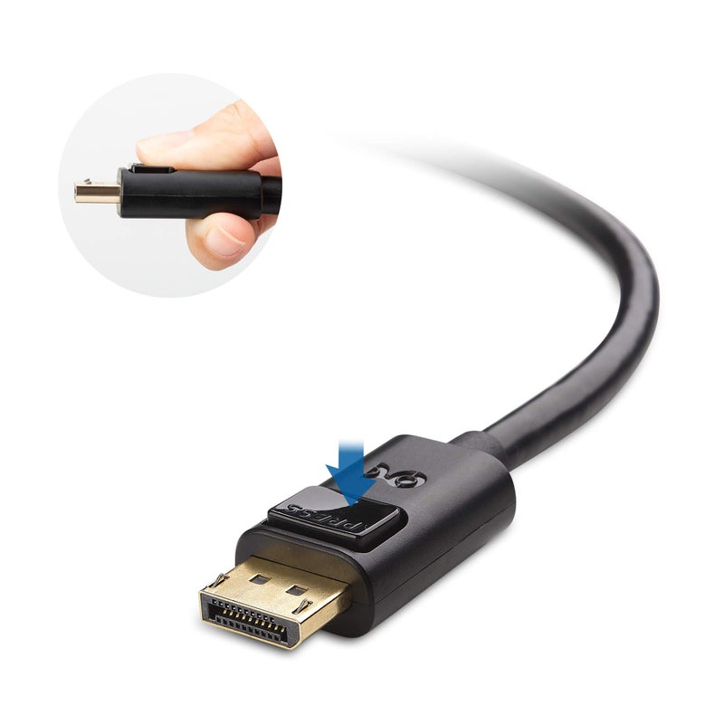 Cable Matters كابل ماتر عرض بورت إلى كابل DVI (DP إلى كابل DVI) 6 أقدام - Image 5